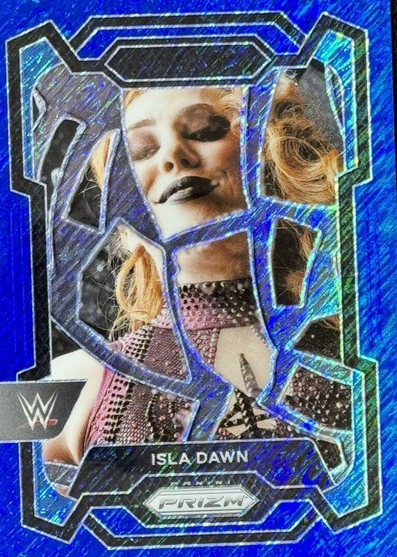 2024 Prizm WWE #194 Blue Shimmer /11