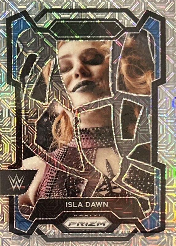 Isla Dawn 2024 Prizm WWE #194 Mojo /25 SGC 10