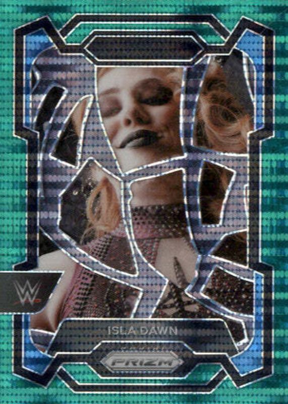 2024 Prizm WWE #194 Green Pulsar /25