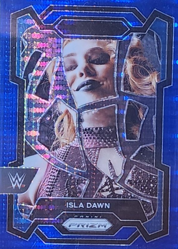 Isla Dawn 2024 Prizm WWE #194 Blue Pulsar /75 RAW