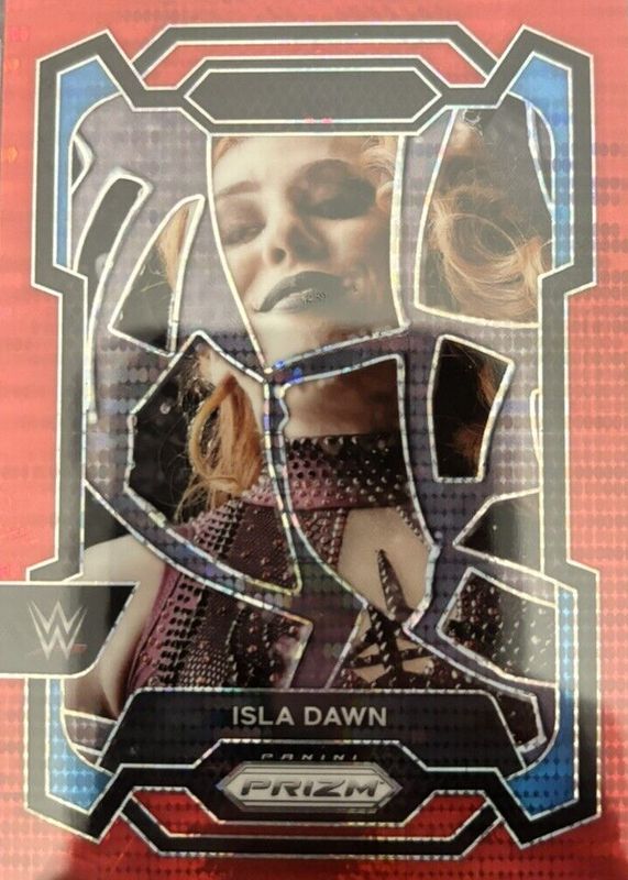 Isla Dawn 2024 Prizm WWE #194 Red Pulsar /399 SGC 10