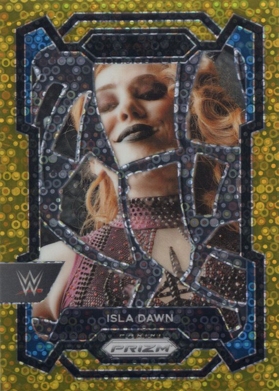 Isla Dawn 2024 Prizm WWE #194 Under Card Gold /10 SGC 10