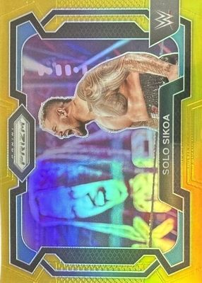 2024 Prizm WWE #49 Gold /10