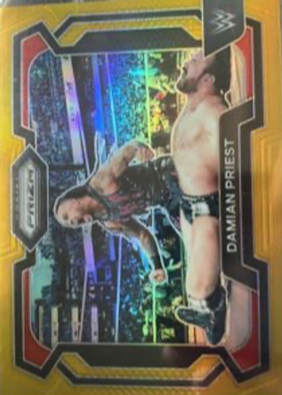 Damian Priest 2024 Prizm WWE #58 Gold /10 PSA 10