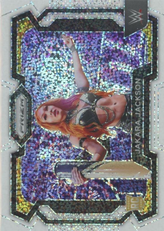 2024 Prizm WWE #12 White Sparkle /(SSP)