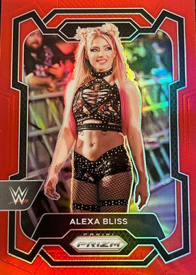2024 Prizm WWE #138 Red /299