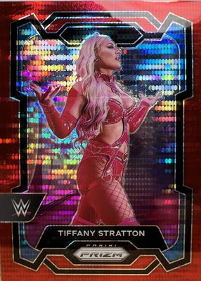2024 Prizm WWE #115 Red Pulsar /399