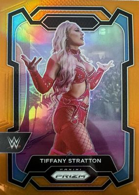 2024 Prizm WWE #115 Orange /99
