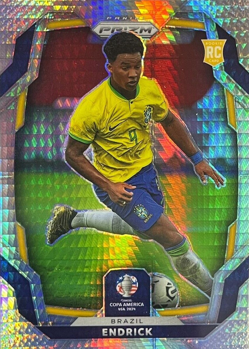 2023-24 Panini Prizm Endrick RC リフレクター 2024 Panini Prizm CONMEBOL Copa America - Endrick #24 Blue