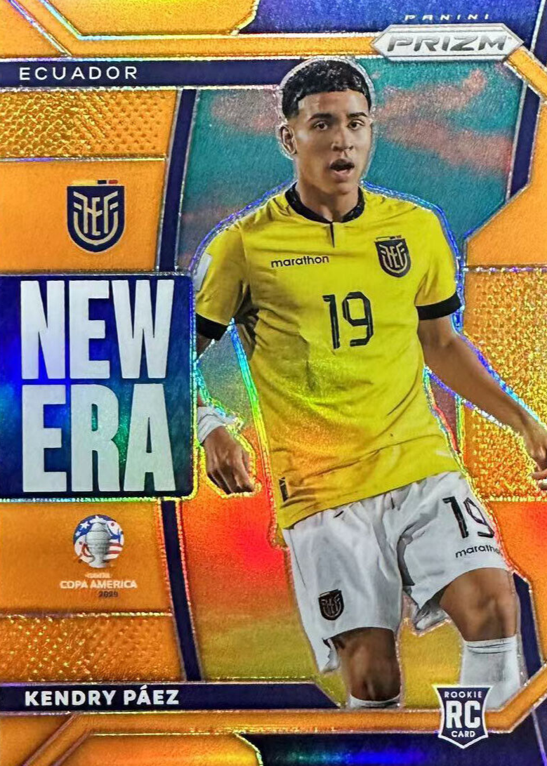 Kendry Paez 2024 Prizm Copa America #19 New Era - Orange /25 Price