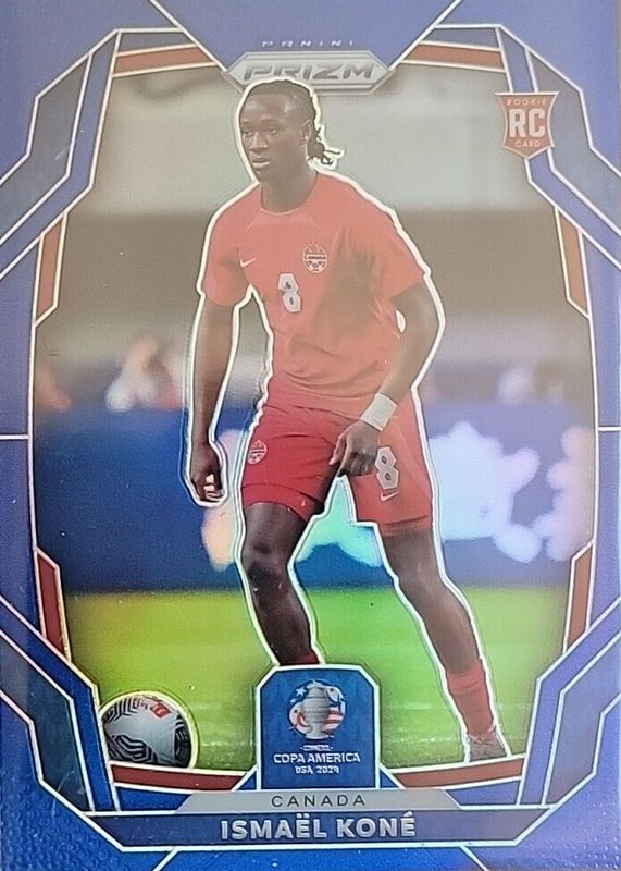 Ismael Kone 2024 Prizm Copa America #173 Blue /110 Rookie RAW