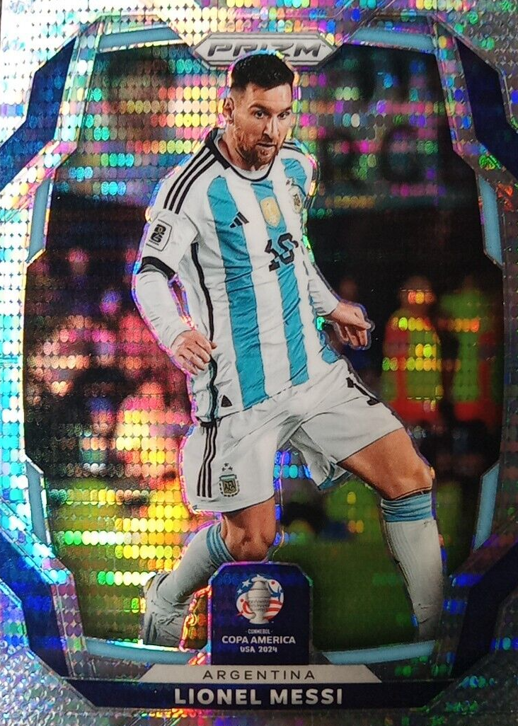 Lionel Messi 2024 Prizm Copa America #1 Pulsar Price Guide