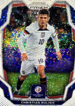 Christian Pulisic 2024 Prizm Copa America #150 White Sparkle