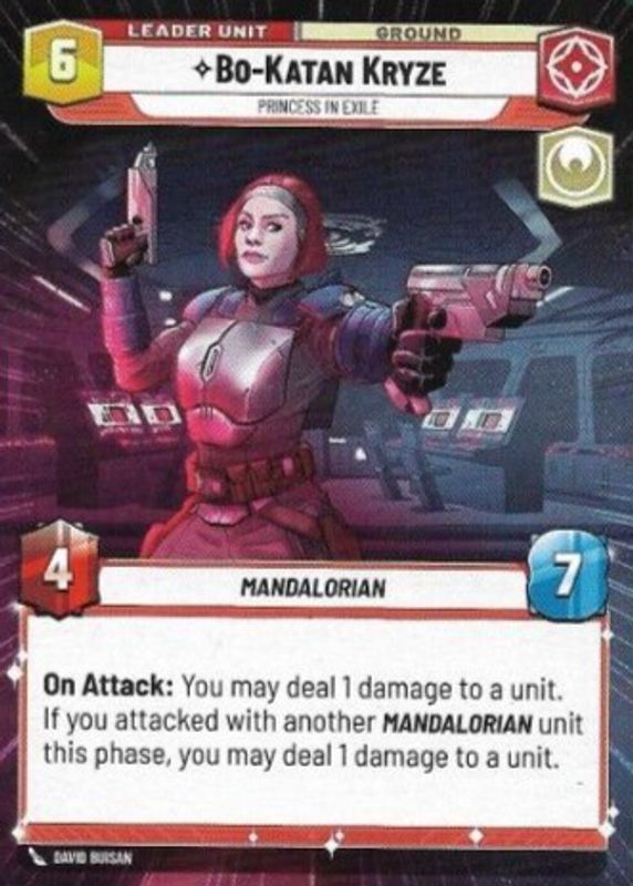 Bo-Katan Kryze - Princess in Exile 2024 Shadows of the Galaxy #291 Hyperspace PSA 10