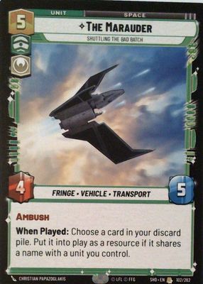 2024 Shadows of the Galaxy #102 Base