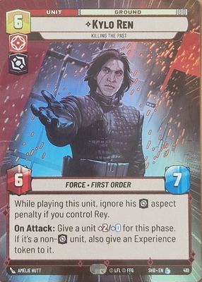 2024 Shadows of the Galaxy #410 Hyperspace Foil