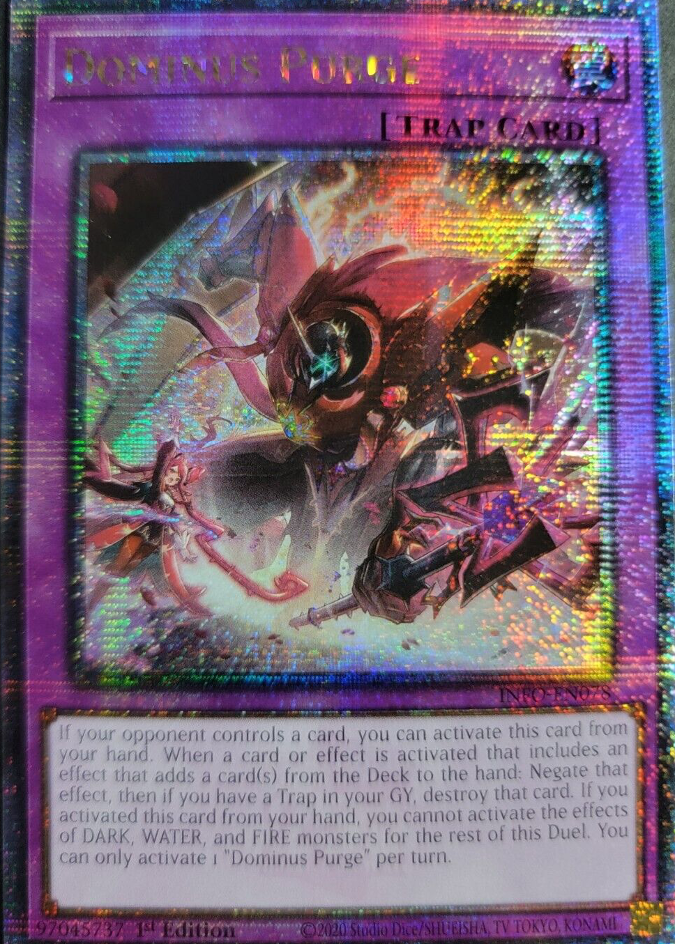 yugioh the infinite forbidden card list price Yu-Gi-Oh! - The Infinite Forbidden - Dragon's Light and Darkness (Common) main image 1