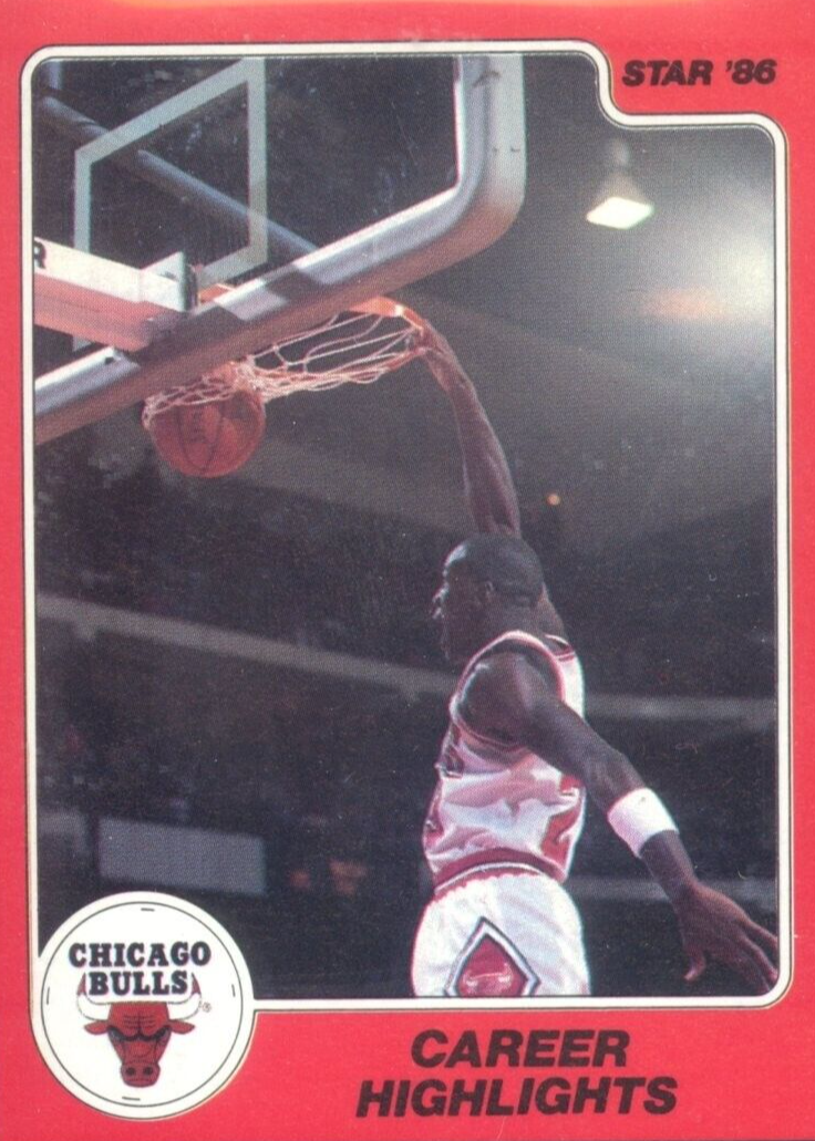 Michael Jordan 1986 Star Michael Jordan Set #7 Career