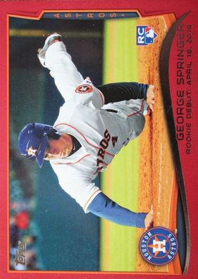 2014 Topps Update #US-210 Rookie Debut - Target Red Border