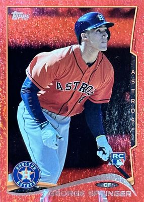 2014 Topps Update #US-10 Red Hot Foil (Orange Jersey)