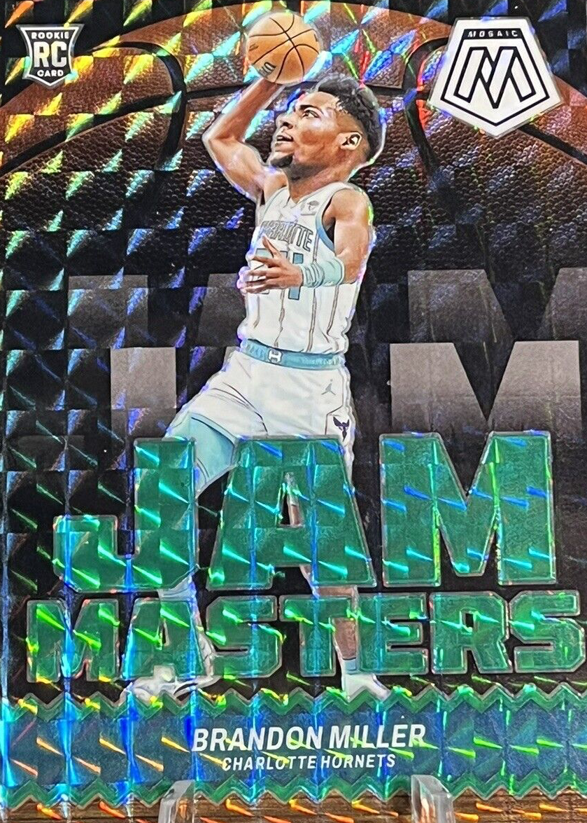 Brandon Miller 2023 Mosaic #1 Jam Masters - Green Price Guide