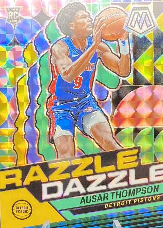 Ausar Thompson 2023 Mosaic #8 Razzle Dazzle /(SSP) Rookie PSA 10