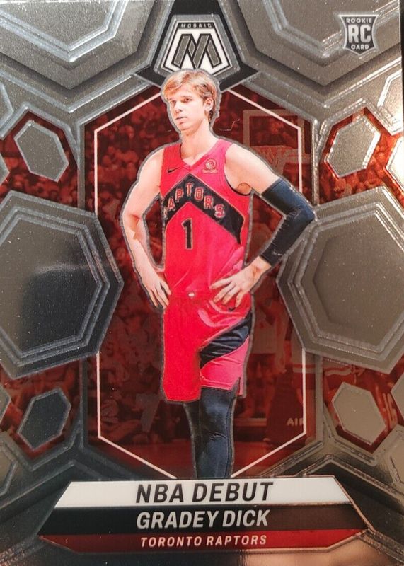 Gradey Dick 2023 Mosaic #260 NBA Debut Rookie RAW