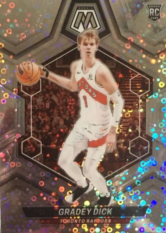 Gradey Dick 2023 Mosaic #239 Fast Break Rookie RAW