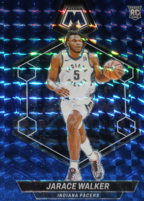 Jarace Walker 2023 Mosaic #210 Blue /199 Rookie RAW