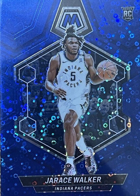 Jarace Walker 2023 Mosaic #210 Fast Break Blue /85 Rookie SGC 10