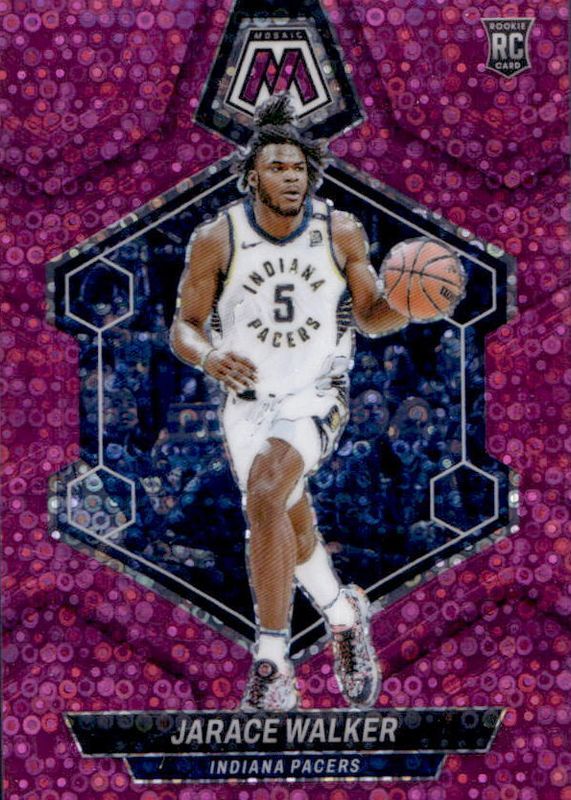 Jarace Walker 2023 Mosaic #210 Fast Break Pink /20 Rookie SGC 10