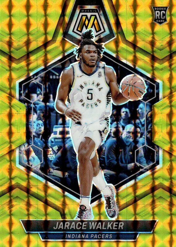 Jarace Walker 2023 Mosaic #210 Gold /10 Rookie RAW