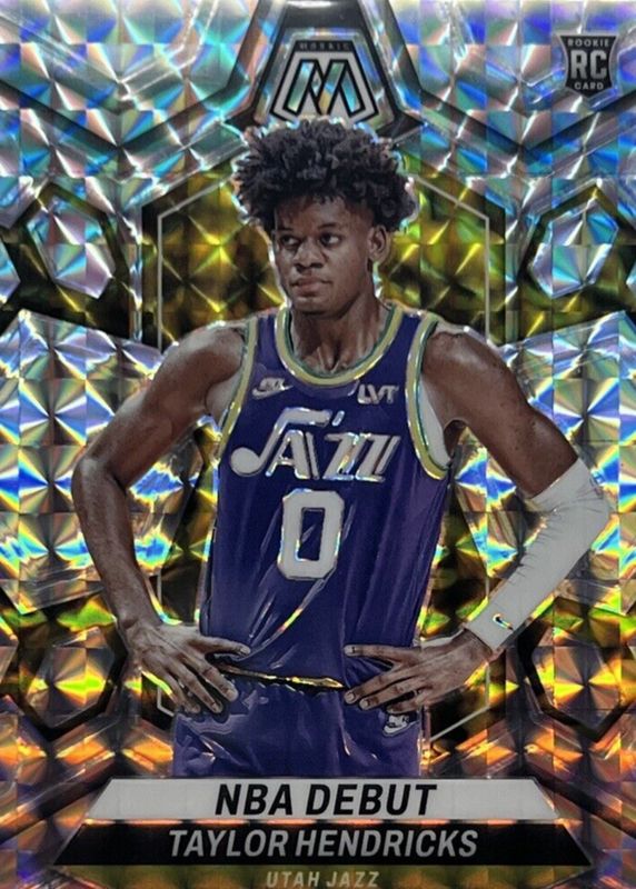 Taylor Hendricks 2023 Mosaic #261 NBA Debut Rookie SGC 9.5