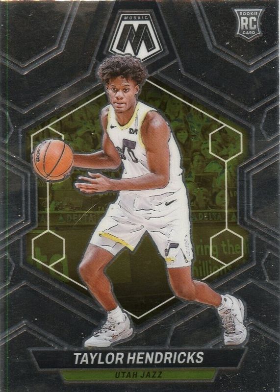 Taylor Hendricks 2023 Mosaic #221 Base Rookie RAW