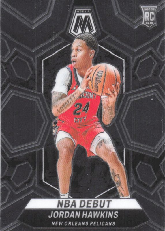 Jordan Hawkins 2023 Mosaic #253 NBA Debut Rookie PSA 10