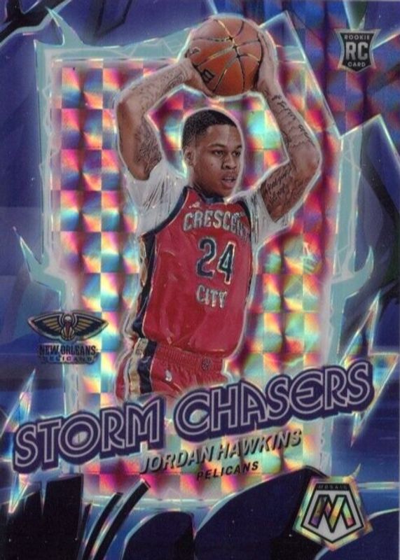 Jordan Hawkins 2023 Mosaic #15 Storm Chasers Rookie PSA 10