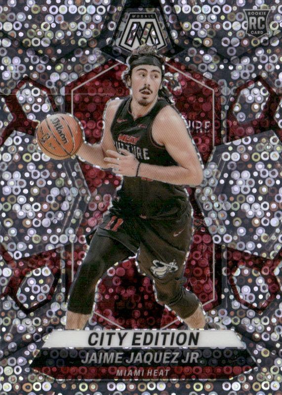 Jaime Jaquez Jr. 2023 Mosaic #280 City Edition - Fast Break Rookie PSA 10