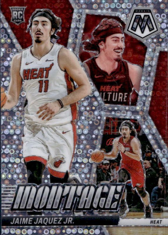 Jaime Jaquez Jr. 2023 Mosaic #28 Montage - Fast Break Rookie PSA 10