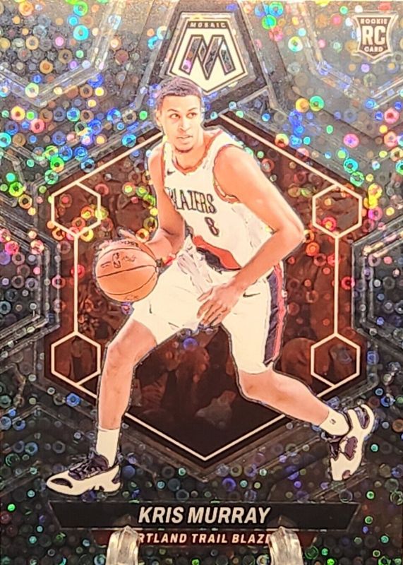 Kris Murray 2023 Mosaic #207 Fast Break Rookie RAW