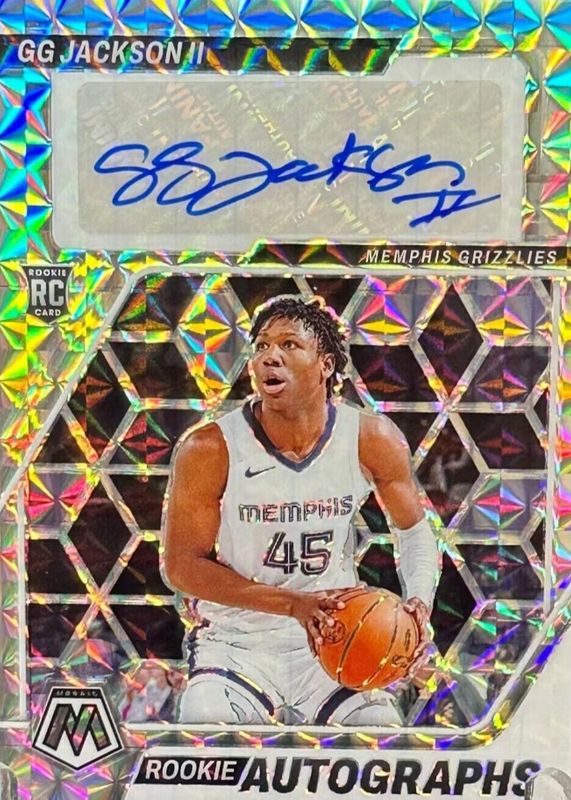 GG Jackson II 2023 Mosaic #RA-GGJ Rookie Autographs - Mosaic SGC 9