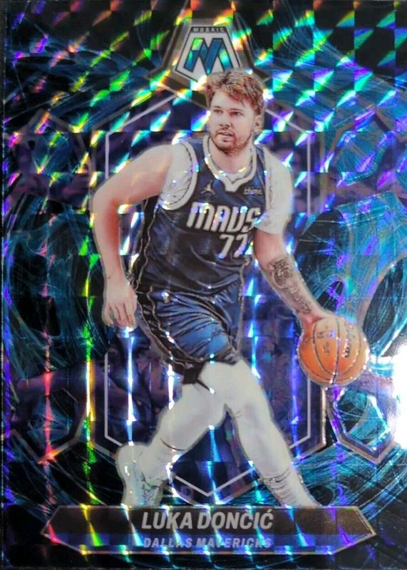 Luka Doncic 2023 Mosaic #31 Genesis /(SSP) PSA 10