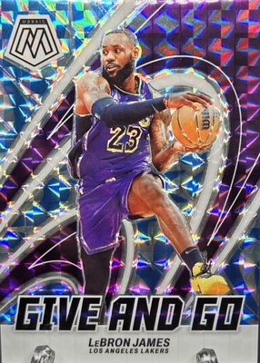 2023 Mosaic #3 Give and Go - Reactive Blue /99