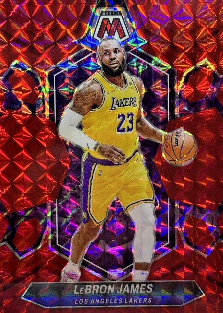 LeBron James 2023 Mosaic #92 Red Price Guide - Sports Card