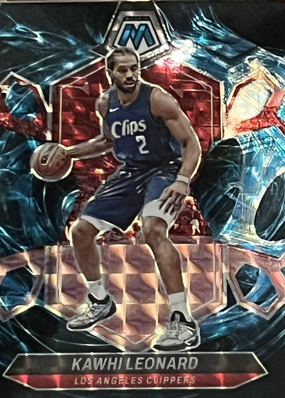 Kawhi Leonard 2023 Mosaic #149 Genesis /(SSP) RAW