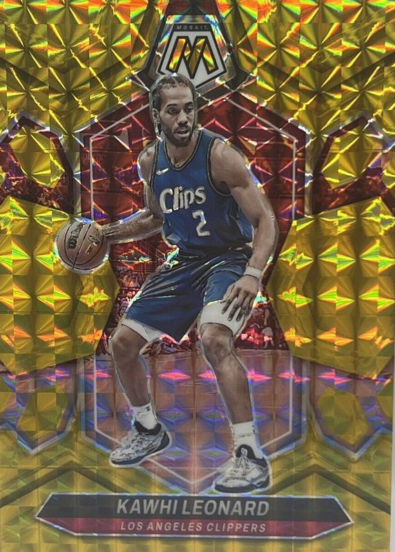 Kawhi Leonard 2023 Mosaic #149 Gold /10 Price Guide - Sports Card