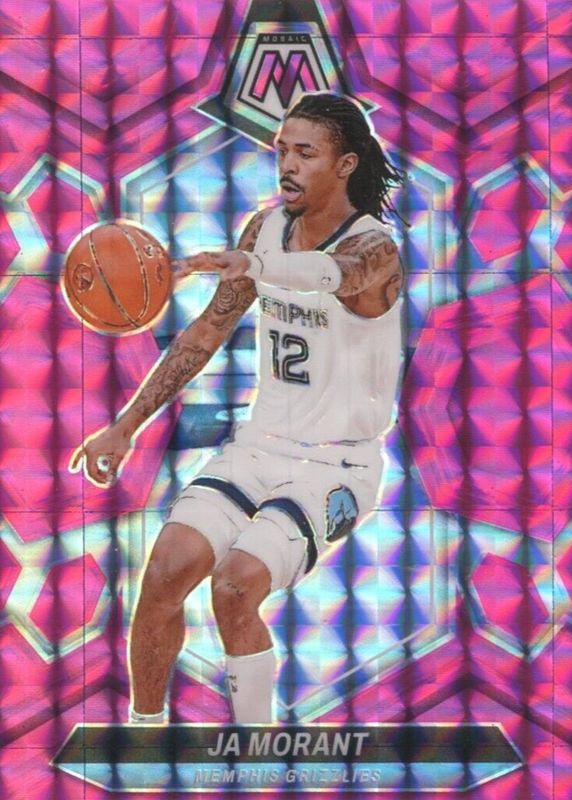 Ja Morant 2023 Mosaic #127 Pink /149 RAW