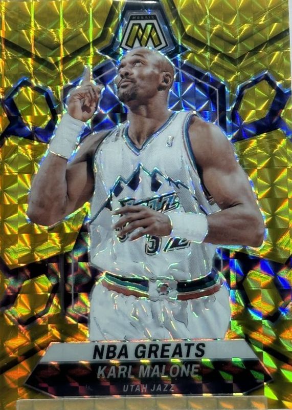 2023 Mosaic #297 NBA Greats - Gold /10