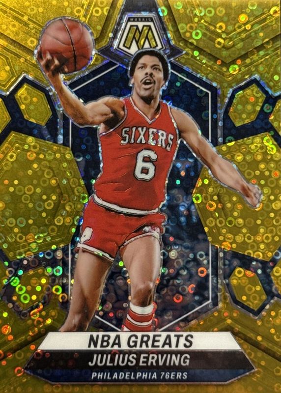 2023 Mosaic #292 NBA Greats - Fast Break Gold /10