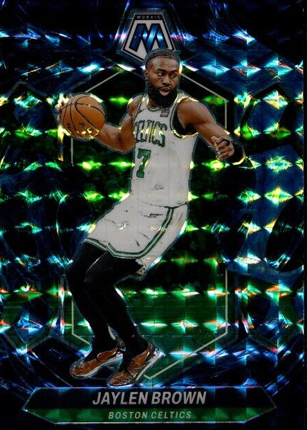 Jaylen Brown 2023 Mosaic #182 Genesis /(SSP) Price Guide