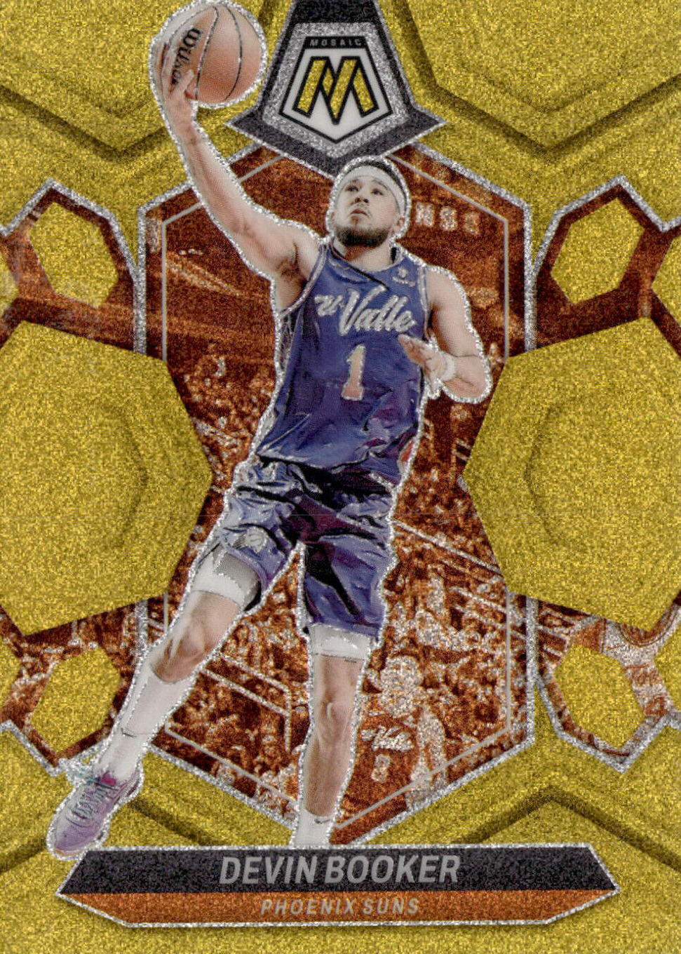 2023-24 Panini NBA Haunted Hoops DEVIN BOOKER Candy Corn Holo Parallel SSP  #96